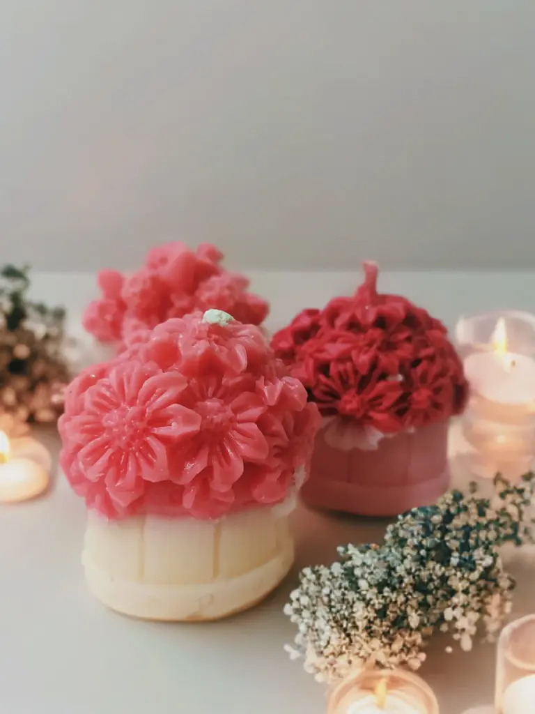 Flower Bouquet Candle