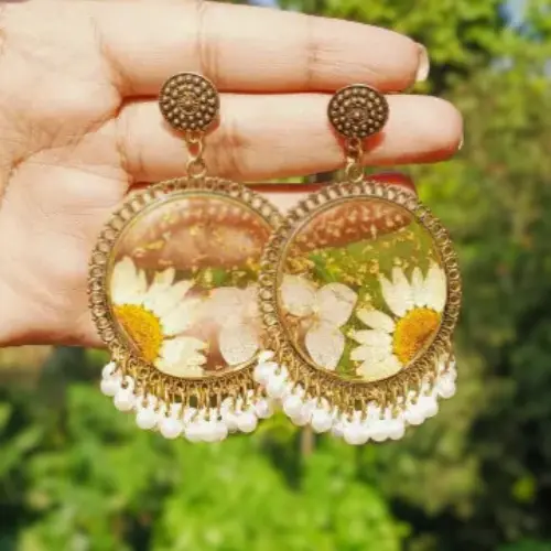 Daisy jhumkas