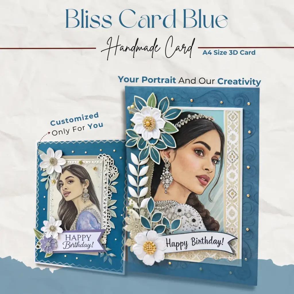 Bliss Card Royal Blue