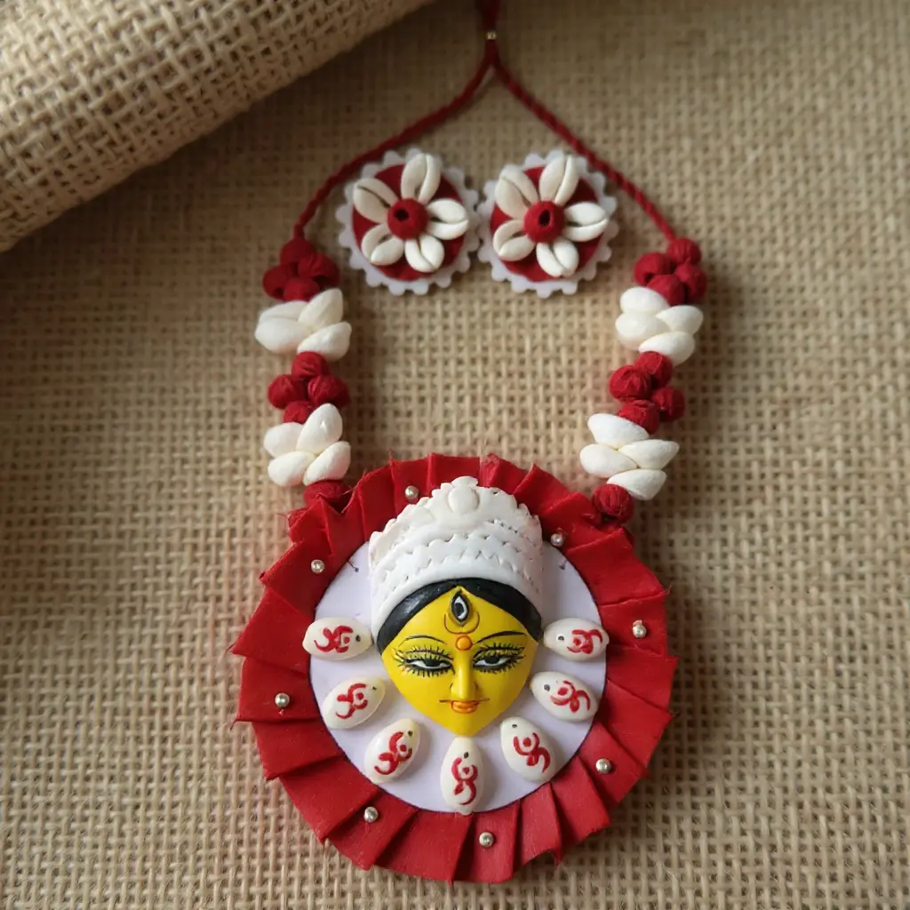 Maa Dugga Necklace Set