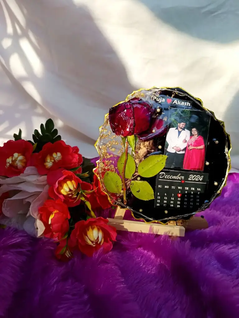 10-Inch Coaster Resin Photo Frame