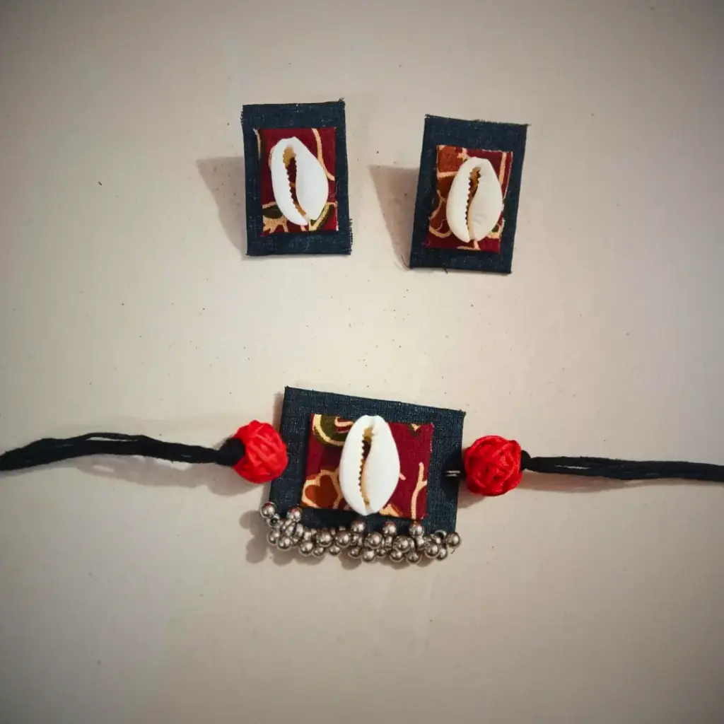 Asa-Kori Neckpiece & Earings set