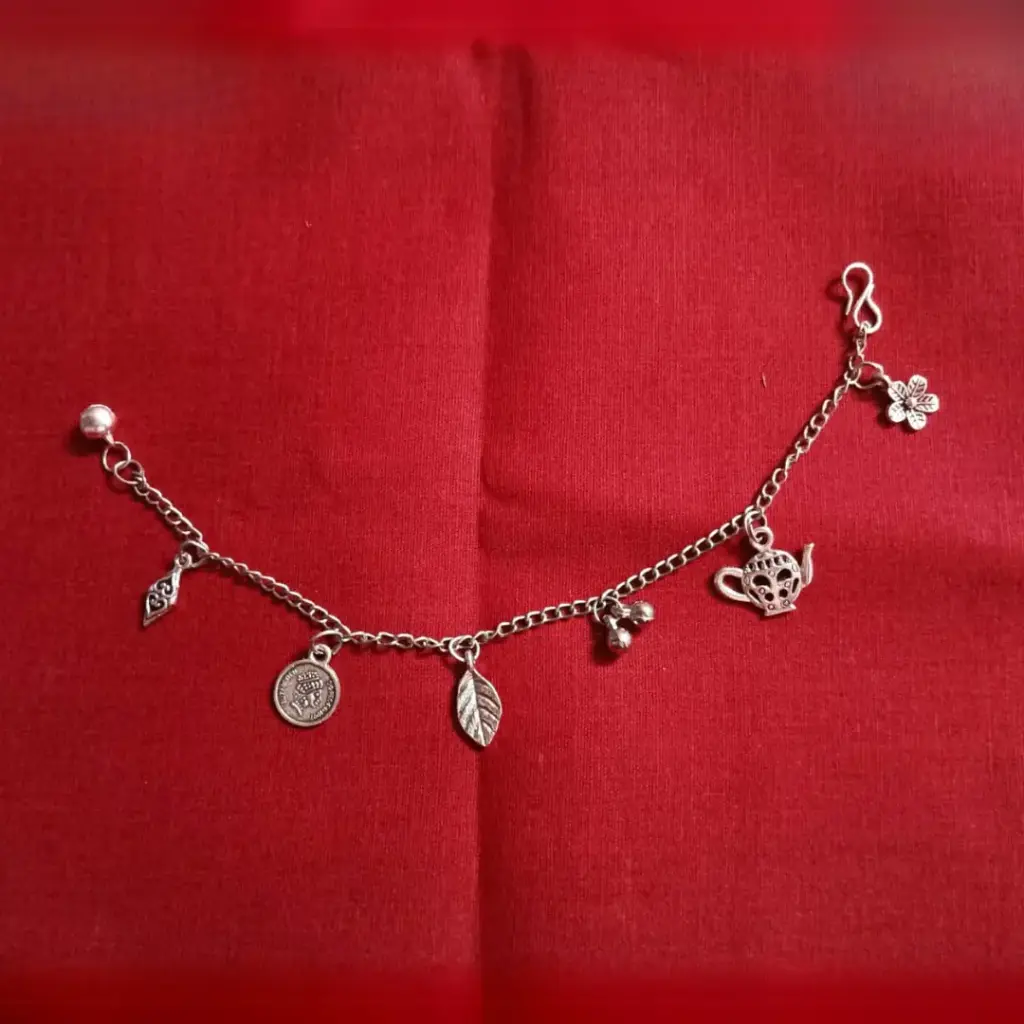 Saji Oxidised Bracelet