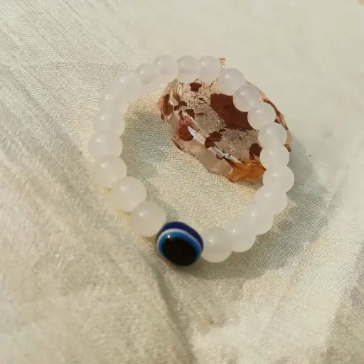 White Evil Eye