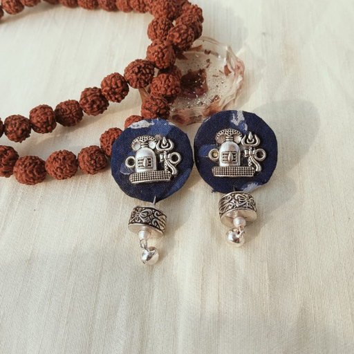 Oxidised Shiv Jhumka