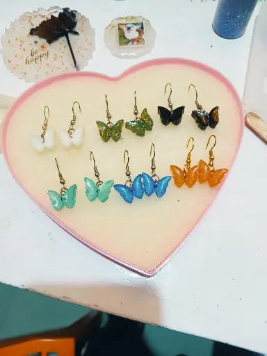 Butterfly Earings Set of 6