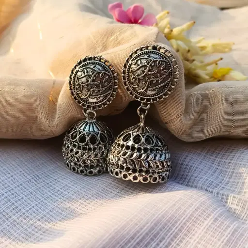 Oxidised Trinkets Jhumkas