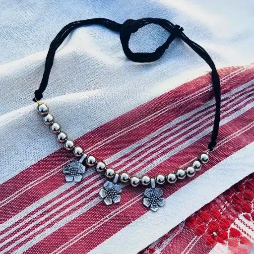 Oxidised Spectre Necklace