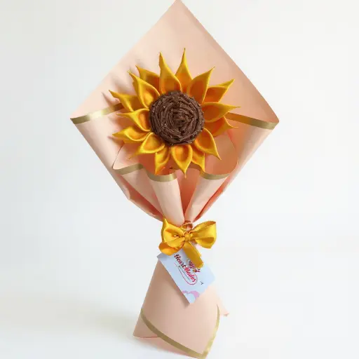 Single Sunflower Bouquet
