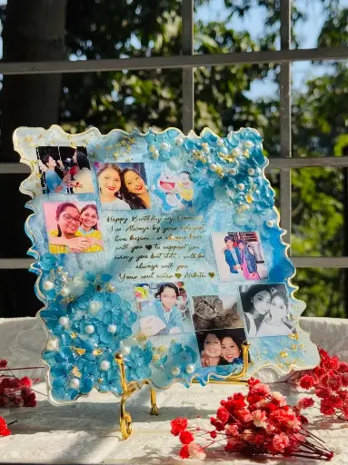 8 Inch Square Resin Frame