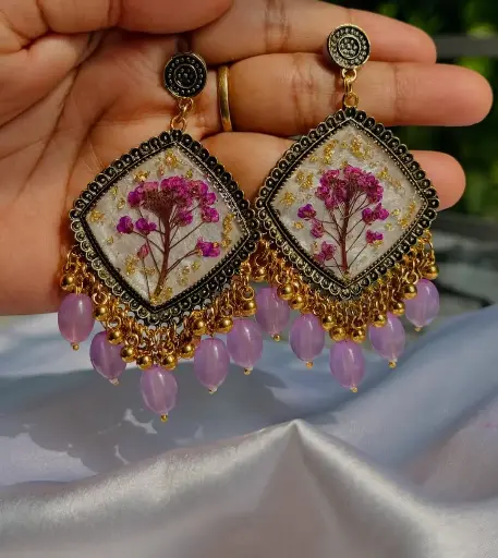 Starborn Resin Jhumka