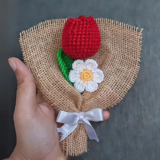Tulip and Daisy Bouquet