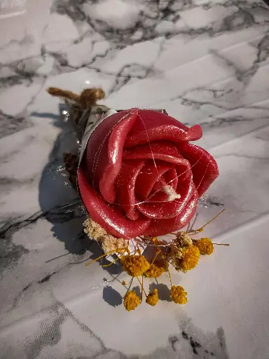 Scented Rose Bouquet Candle 