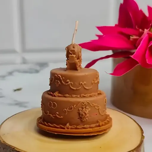 Scented Cake Candle