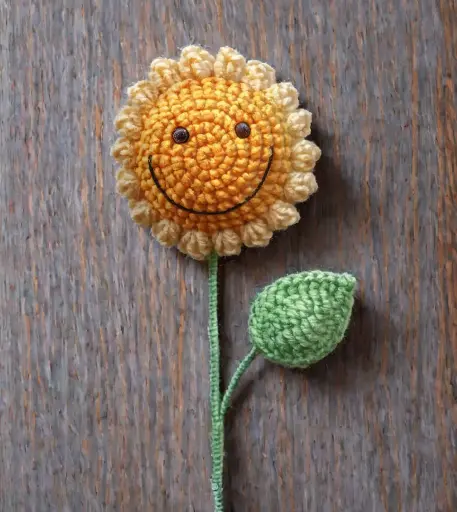 Cute Crochet Flower