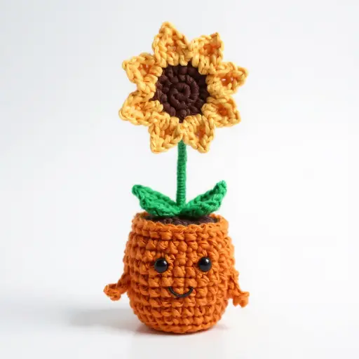 Sunflower Pot
