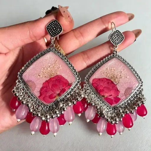 Gulabo Glam Jhumkas