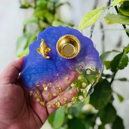 Haze Sky Thali(4-Inch)