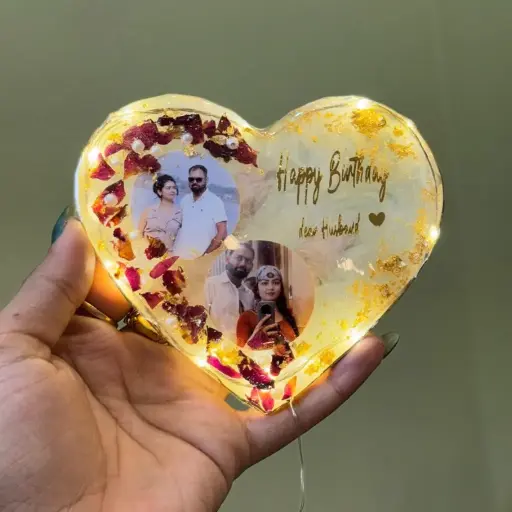 Heart Resin Frame