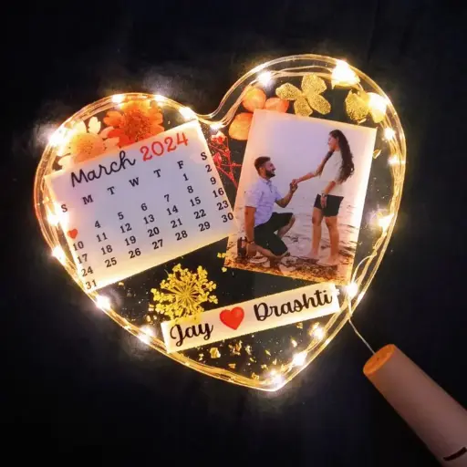 Heart Resin Frame