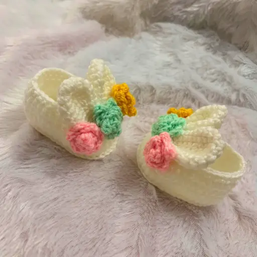 Floral Booties