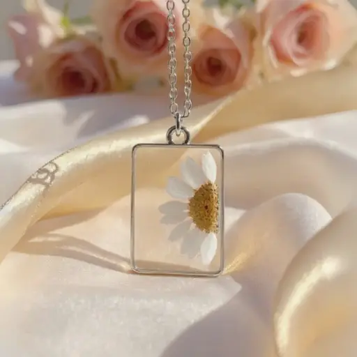 Silver Oriva Necklace