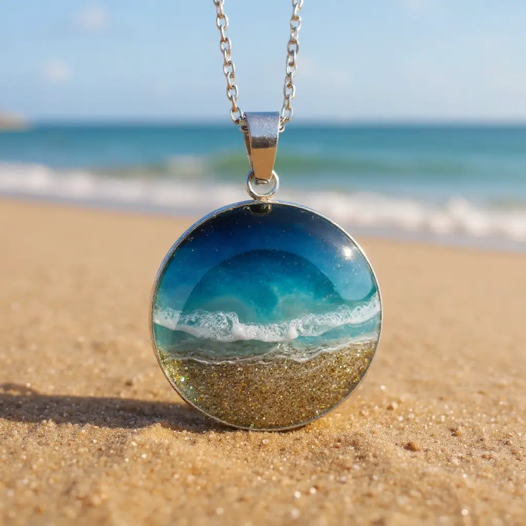 Sapphire Sea Necklace