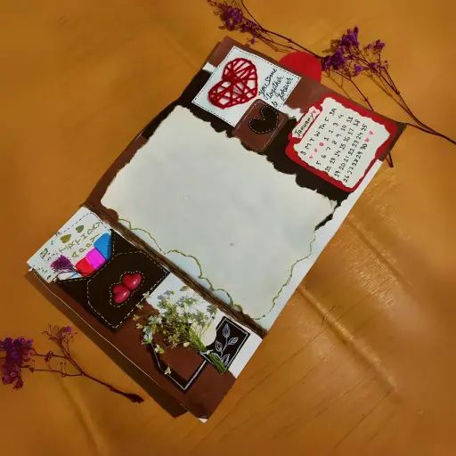 Valentines Day Card-Love Journal