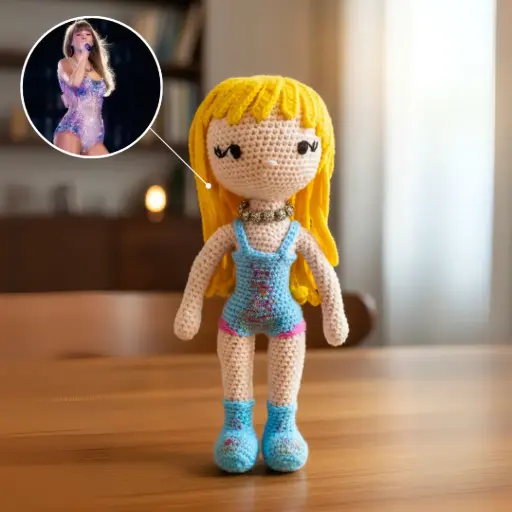Taylor Swift Crochet Doll (10 Inch)