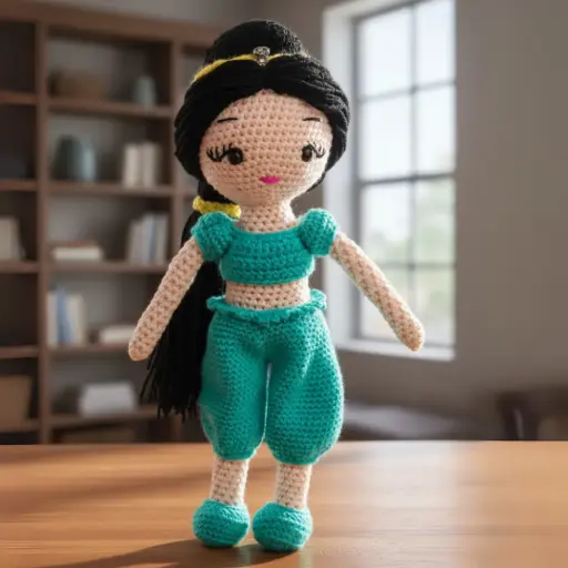 Jasmin Crochet Doll (10 Inch)