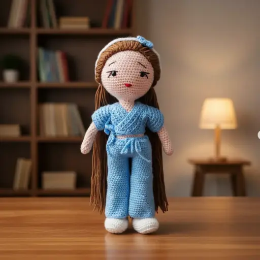 Jass Crochet Doll (12 Inch)