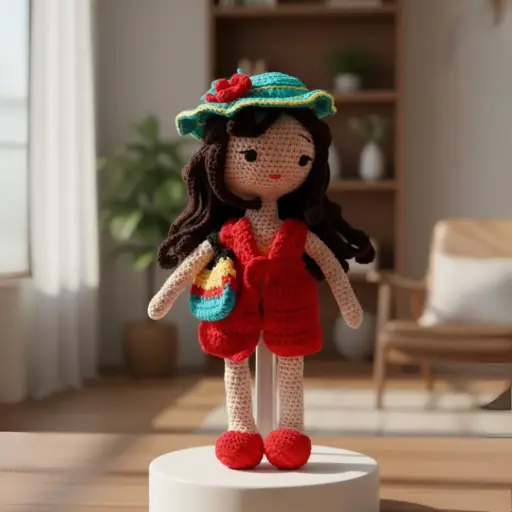 Holiday Crochet Doll (12 Inch)