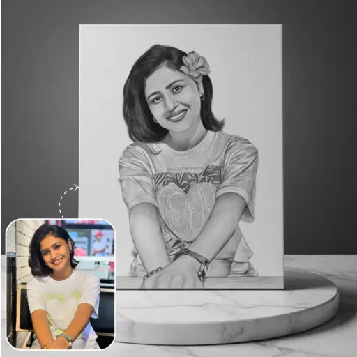 Customized Pencil Portrait