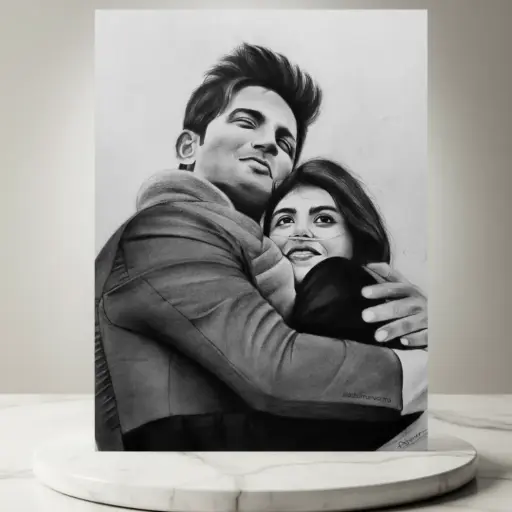 Dil Bechara Artwork A3