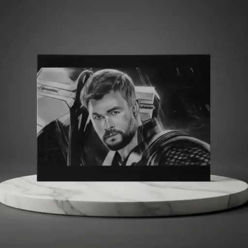 God Of Thunder Artwork A3