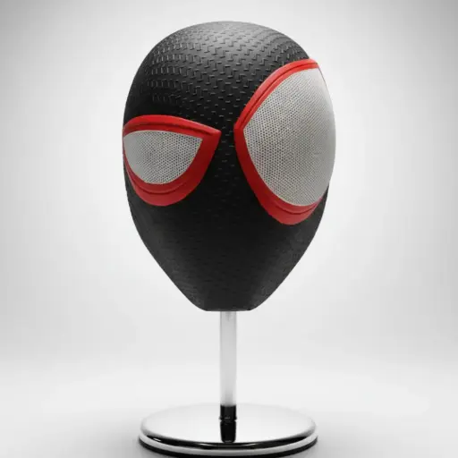 Miles Morales Mask- magnetic convertible eyes