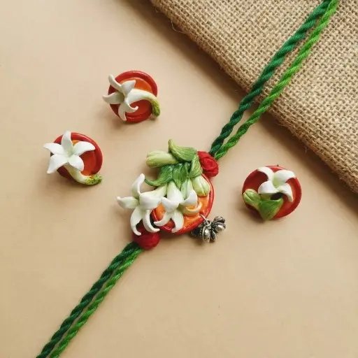 Pushpa-Bandhan Clay Jewellery
