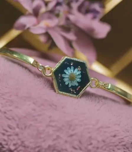 Hexagon Kada Bracelet