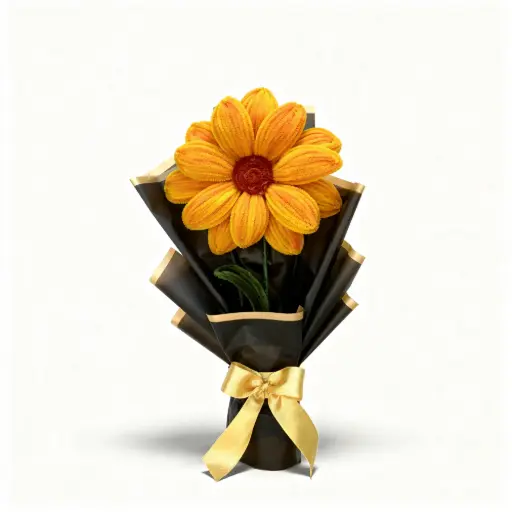 Single Sunflower Bouquet