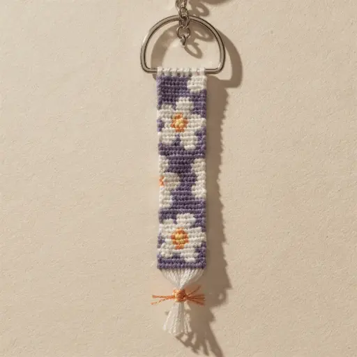 Floral Keychain