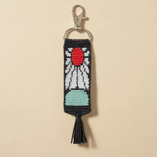 Tanjiro Earring Keychain