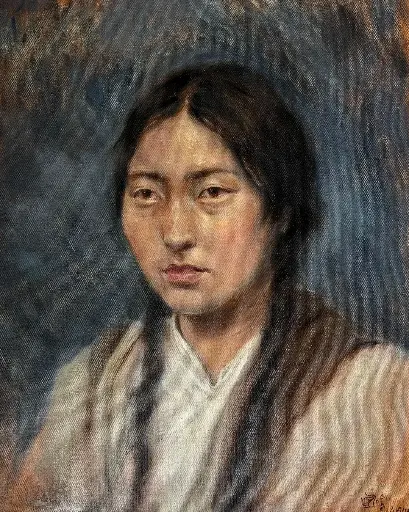 Customized Oil Portrait On Canvas