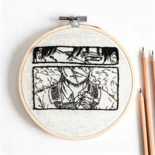 Levi Akraman Embroidery (7 inch)