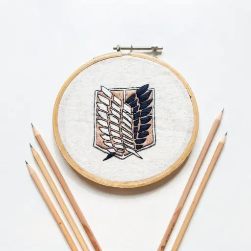 Wing Of Freedom Embroidery