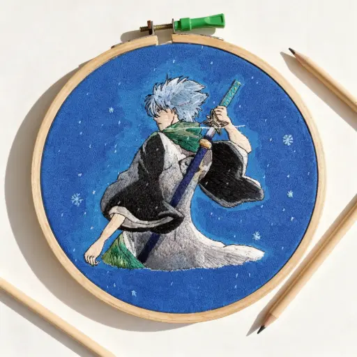 Bleach Embroidery