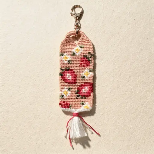 Strawberry Keychain