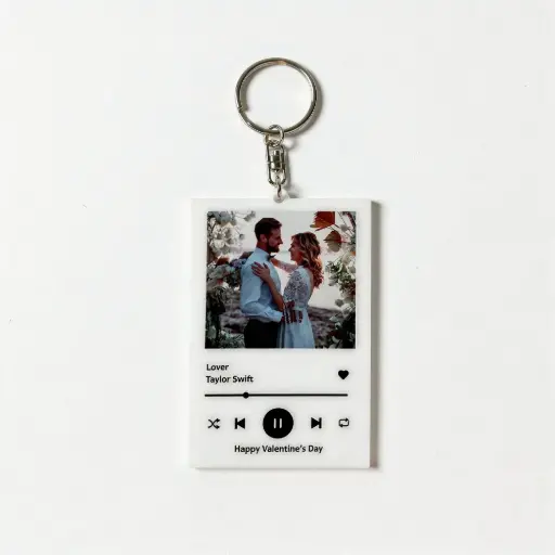 Spotify Photo Keychain