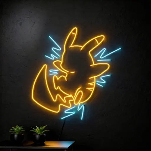 Neon Pikachu