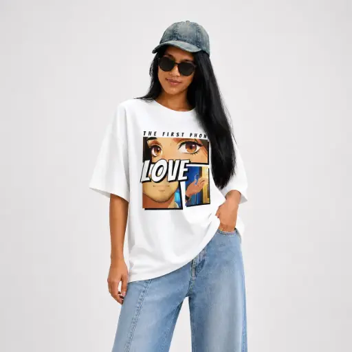First Phone Oversized Tshirt