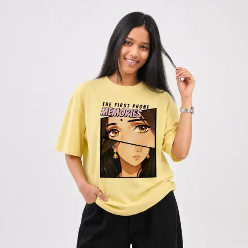 First Phone Oversized Tshirt
